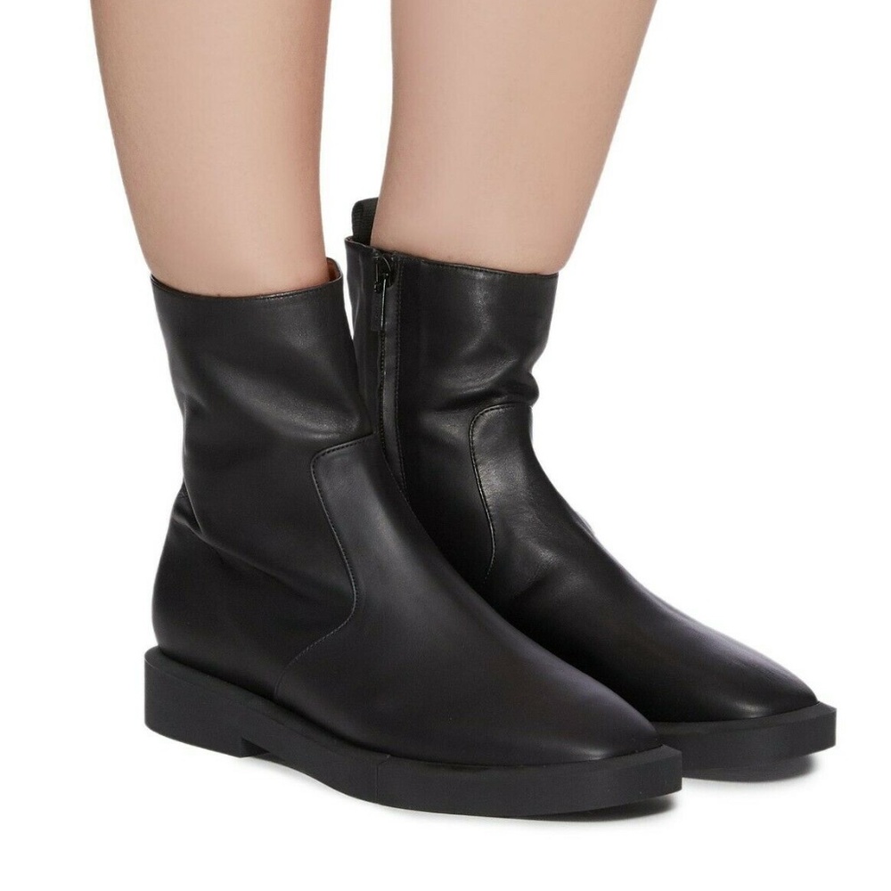 Clergerie Owen Square Toe Booties